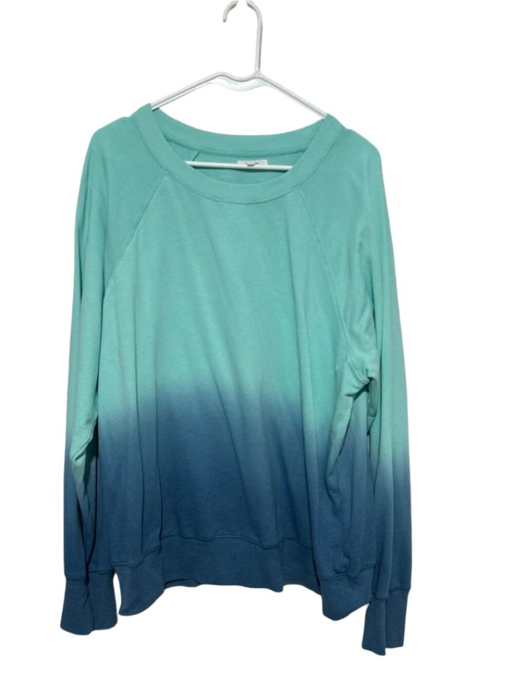 Maurices Blue Long Sleeve Sweatshirt Top Size XL